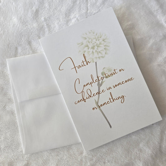 Faith Printed Design