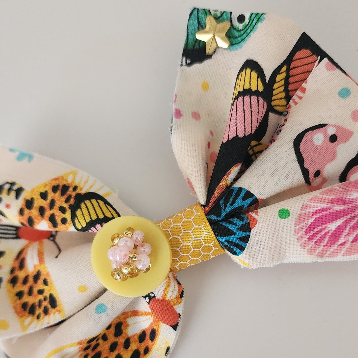 Butterfly Print Bow